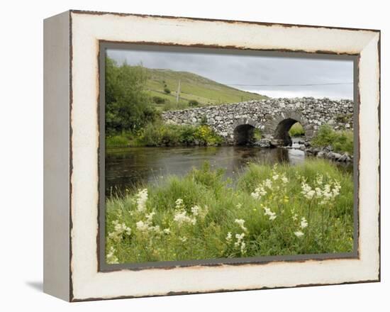Quiet Man Bridge, Near Maam Cross, Connemara, County Galway, Connacht, Republic of Ireland-Gary Cook-Framed Premier Image Canvas