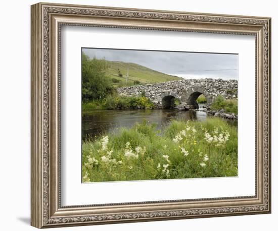 Quiet Man Bridge, Near Maam Cross, Connemara, County Galway, Connacht, Republic of Ireland-Gary Cook-Framed Photographic Print