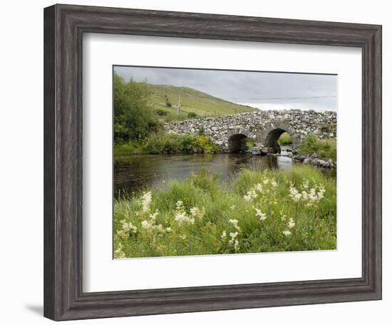 Quiet Man Bridge, Near Maam Cross, Connemara, County Galway, Connacht, Republic of Ireland-Gary Cook-Framed Photographic Print