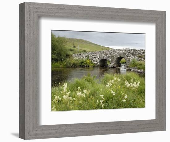 Quiet Man Bridge, Near Maam Cross, Connemara, County Galway, Connacht, Republic of Ireland-Gary Cook-Framed Photographic Print