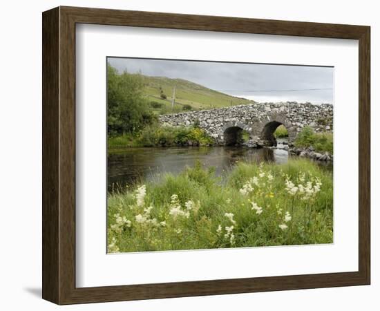 Quiet Man Bridge, Near Maam Cross, Connemara, County Galway, Connacht, Republic of Ireland-Gary Cook-Framed Photographic Print