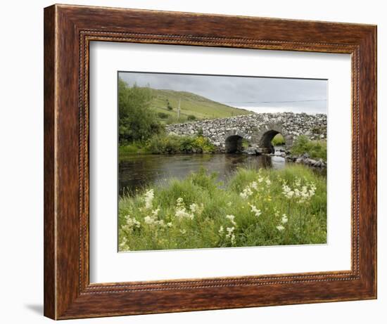 Quiet Man Bridge, Near Maam Cross, Connemara, County Galway, Connacht, Republic of Ireland-Gary Cook-Framed Photographic Print