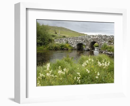 Quiet Man Bridge, Near Maam Cross, Connemara, County Galway, Connacht, Republic of Ireland-Gary Cook-Framed Photographic Print