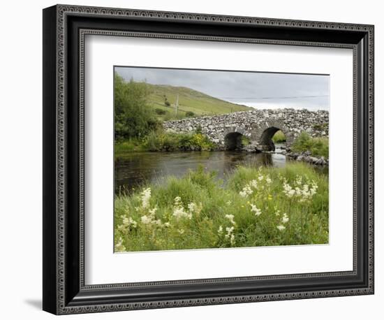 Quiet Man Bridge, Near Maam Cross, Connemara, County Galway, Connacht, Republic of Ireland-Gary Cook-Framed Photographic Print