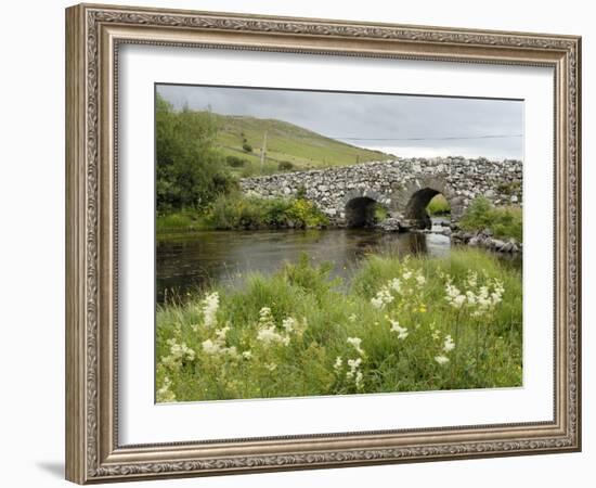 Quiet Man Bridge, Near Maam Cross, Connemara, County Galway, Connacht, Republic of Ireland-Gary Cook-Framed Photographic Print