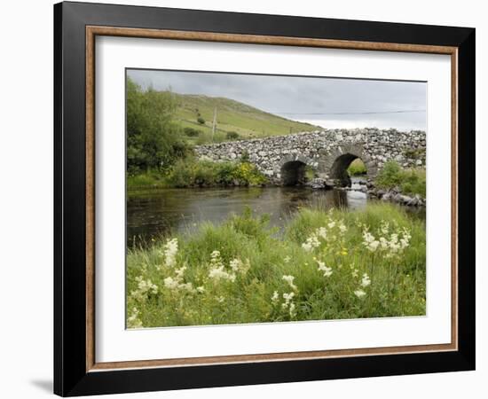 Quiet Man Bridge, Near Maam Cross, Connemara, County Galway, Connacht, Republic of Ireland-Gary Cook-Framed Photographic Print