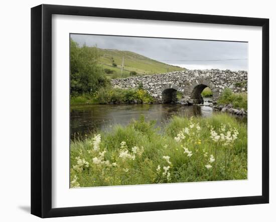 Quiet Man Bridge, Near Maam Cross, Connemara, County Galway, Connacht, Republic of Ireland-Gary Cook-Framed Photographic Print