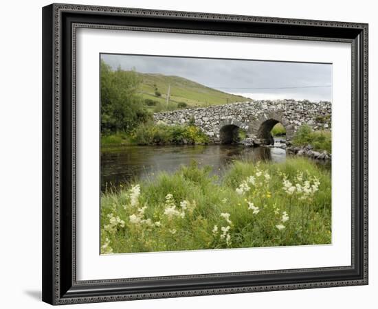 Quiet Man Bridge, Near Maam Cross, Connemara, County Galway, Connacht, Republic of Ireland-Gary Cook-Framed Photographic Print