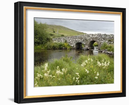 Quiet Man Bridge, Near Maam Cross, Connemara, County Galway, Connacht, Republic of Ireland-Gary Cook-Framed Photographic Print