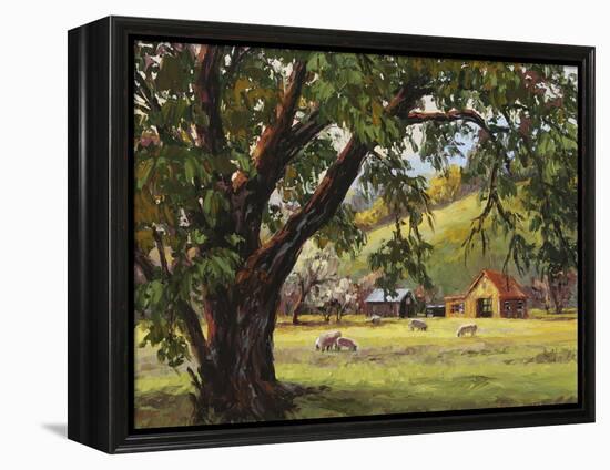 Quiet Meadow-Erin Dertner-Framed Stretched Canvas