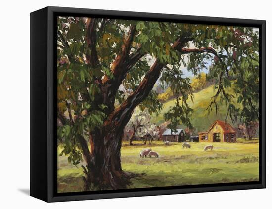 Quiet Meadow-Erin Dertner-Framed Stretched Canvas