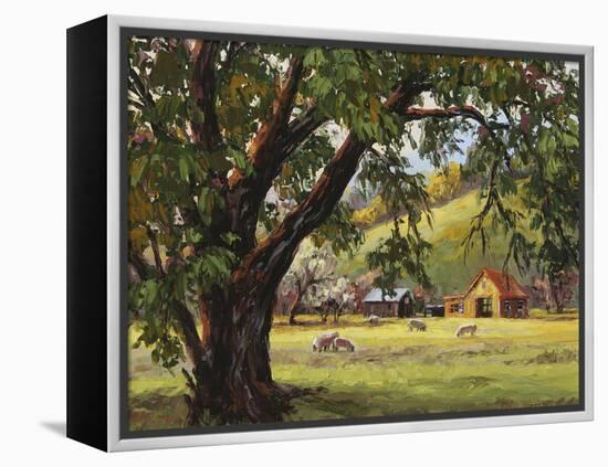 Quiet Meadow-Erin Dertner-Framed Stretched Canvas