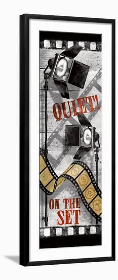 Quiet on the Set-Conrad Knutsen-Framed Art Print