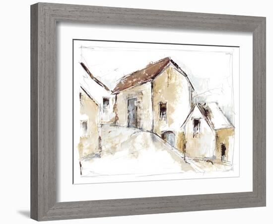 Quiet Streets II-Ethan Harper-Framed Art Print