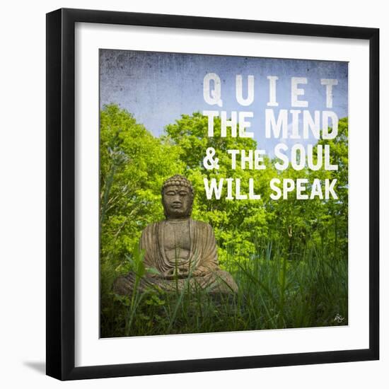 Quiet the Mind-Kimberly Glover-Framed Giclee Print