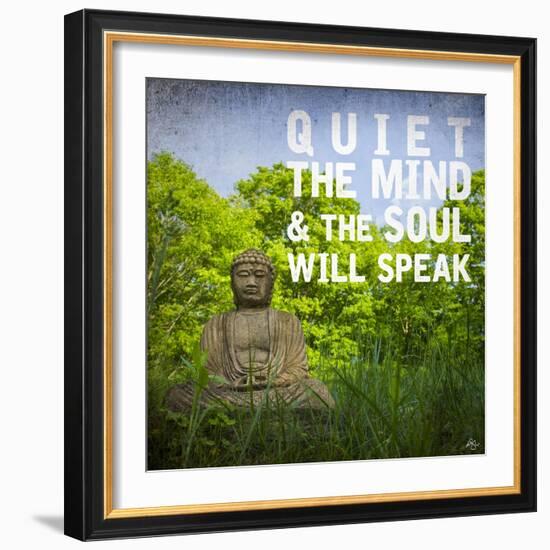 Quiet the Mind-Kimberly Glover-Framed Giclee Print