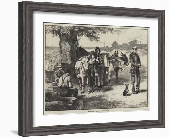 Quiet Times, a Sketch on Hampstead Heath-Edwin Buckman-Framed Giclee Print