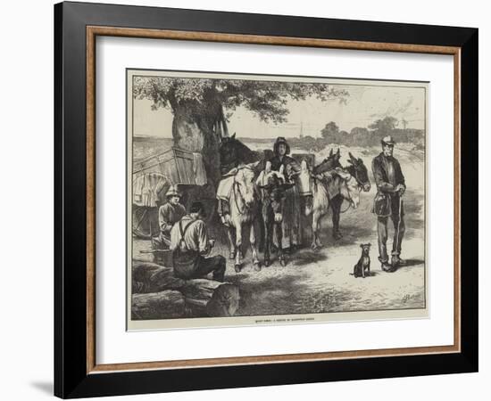 Quiet Times, a Sketch on Hampstead Heath-Edwin Buckman-Framed Giclee Print