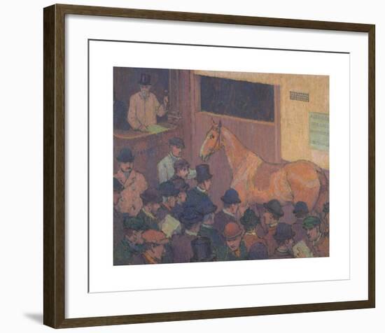 Quiet with all Road Nuisances-Robert Polhill Bevan-Framed Premium Giclee Print
