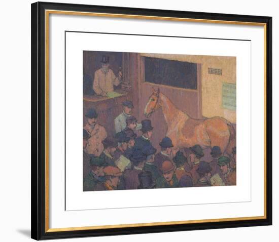 Quiet with all Road Nuisances-Robert Polhill Bevan-Framed Premium Giclee Print