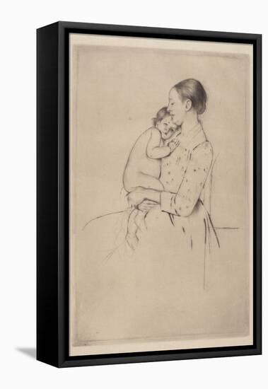 Quietude, c.1891-Mary Stevenson Cassatt-Framed Premier Image Canvas