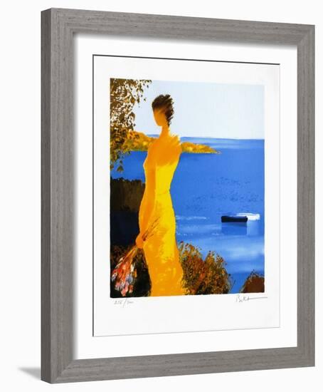 Quiétude Marine-Emile Bellet-Framed Limited Edition