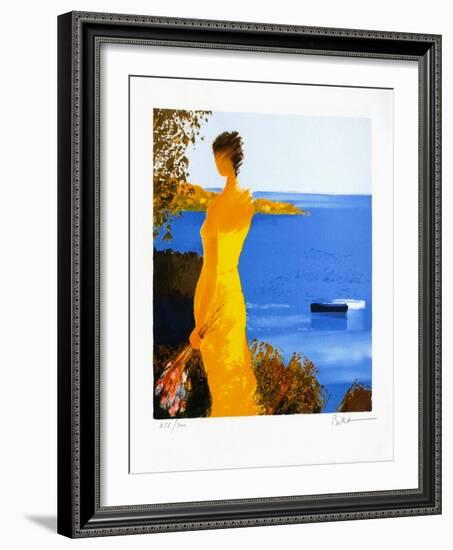 Quiétude Marine-Emile Bellet-Framed Limited Edition