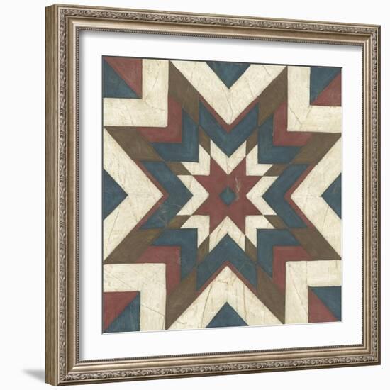 Quilt Motif II-Erica J. Vess-Framed Art Print