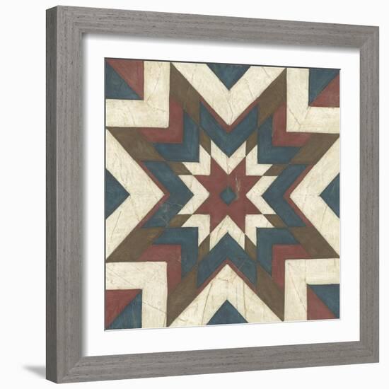 Quilt Motif II-Erica J. Vess-Framed Art Print