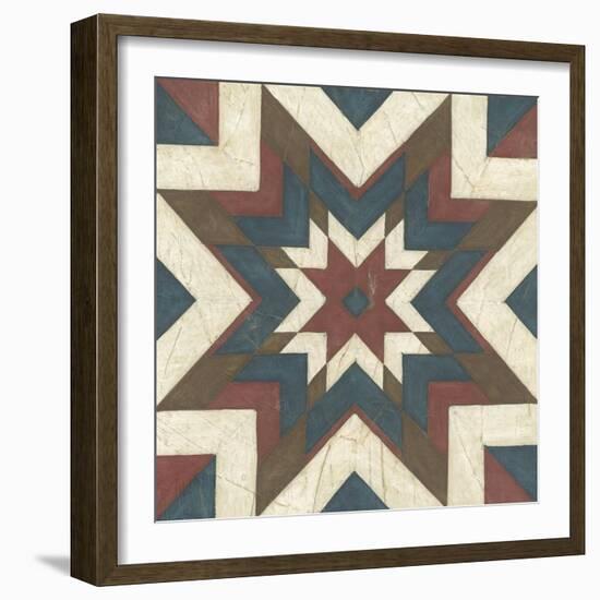 Quilt Motif II-Erica J. Vess-Framed Art Print