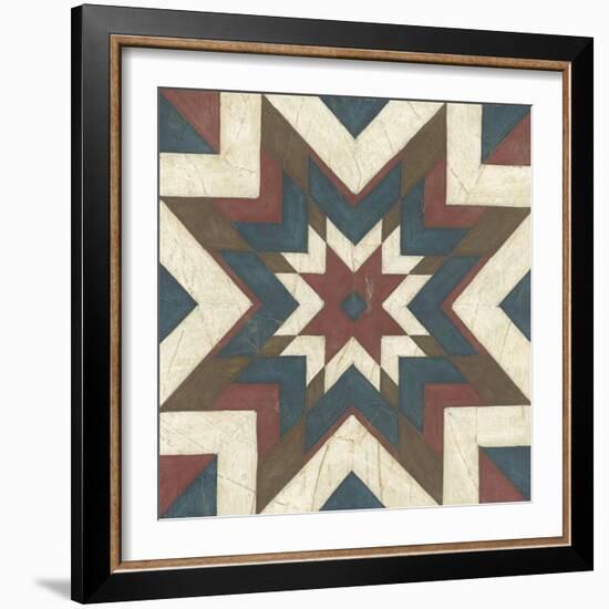 Quilt Motif II-Erica J. Vess-Framed Art Print