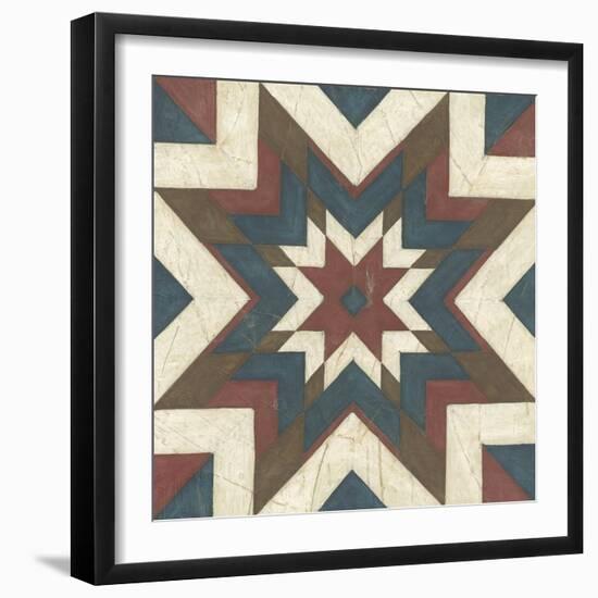 Quilt Motif II-Erica J. Vess-Framed Art Print