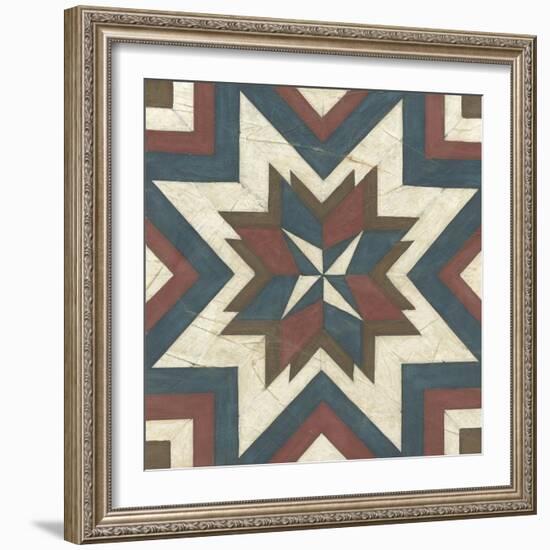 Quilt Motif III-Erica J. Vess-Framed Art Print