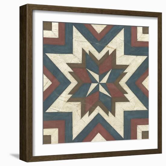 Quilt Motif III-Erica J. Vess-Framed Art Print