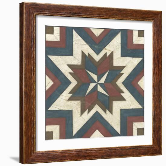 Quilt Motif III-Erica J. Vess-Framed Art Print