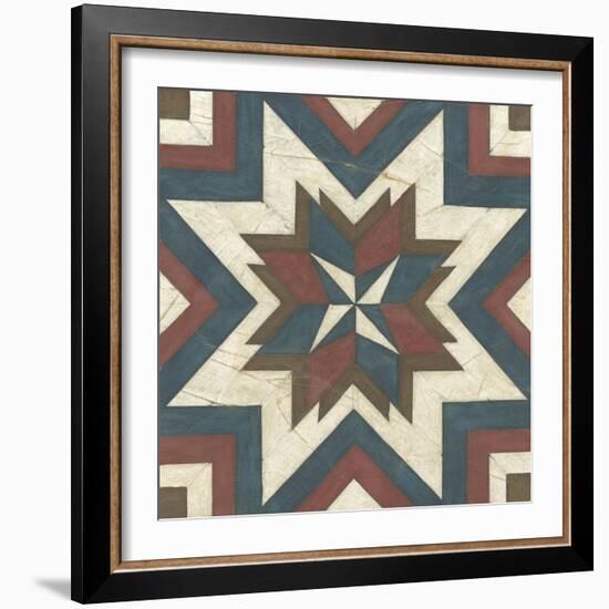 Quilt Motif III-Erica J. Vess-Framed Art Print