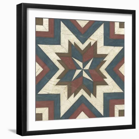 Quilt Motif III-Erica J. Vess-Framed Art Print