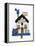 Quilt Shop Birdhouse-Debbie McMaster-Framed Premier Image Canvas