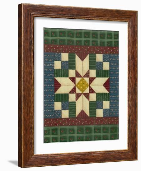 Quilt Square 1-Debbie McMaster-Framed Giclee Print