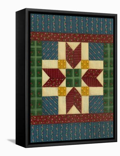 Quilt Square 2-Debbie McMaster-Framed Premier Image Canvas