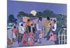 Quilting Time-Romare Bearden-Mounted Art Print