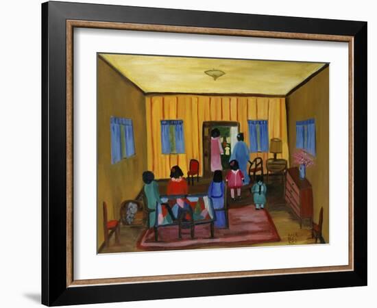 Quilting-Anna Belle Lee Washington-Framed Giclee Print