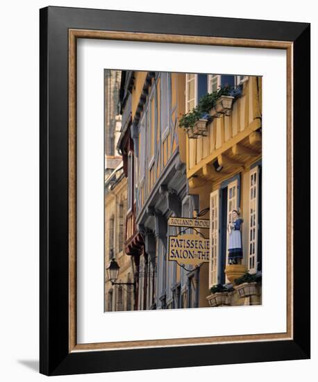 Quimper, Finistere, Brittany, France-Walter Bibikow-Framed Photographic Print