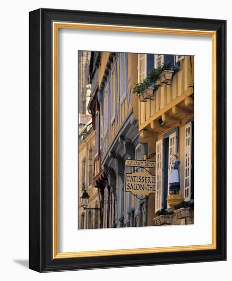 Quimper, Finistere, Brittany, France-Walter Bibikow-Framed Photographic Print