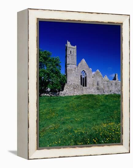 Quin Abbey Franciscan 15th Century Friary, County Clare, Ireland-Gareth McCormack-Framed Premier Image Canvas