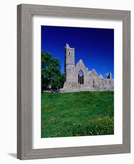 Quin Abbey Franciscan 15th Century Friary, County Clare, Ireland-Gareth McCormack-Framed Photographic Print