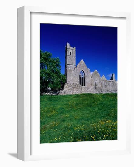 Quin Abbey Franciscan 15th Century Friary, County Clare, Ireland-Gareth McCormack-Framed Photographic Print