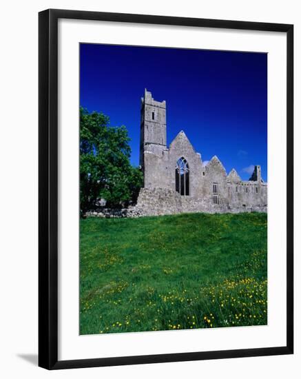 Quin Abbey Franciscan 15th Century Friary, County Clare, Ireland-Gareth McCormack-Framed Photographic Print