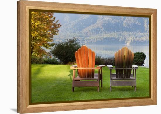 Quinault Adirondacks-Kathy Mahan-Framed Premier Image Canvas