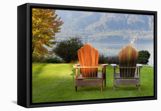 Quinault Adirondacks-Kathy Mahan-Framed Premier Image Canvas